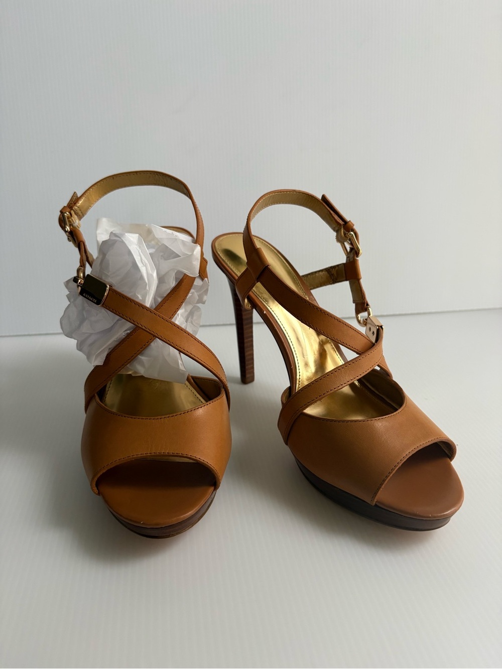 Coach Wendelle Ginger Platform Sandal Size 9 NWOT - Picture 10 of 13